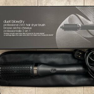 ghd Duet Blowdry Professional 2-in-1 Hair Dryer Brush - Black